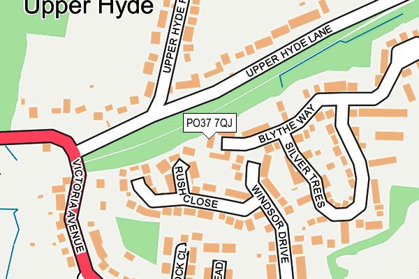 PO37 7QJ map - OS OpenMap – Local (Ordnance Survey) PO37 7QJ map - OS OpenMap – Local (Ordnance Survey)