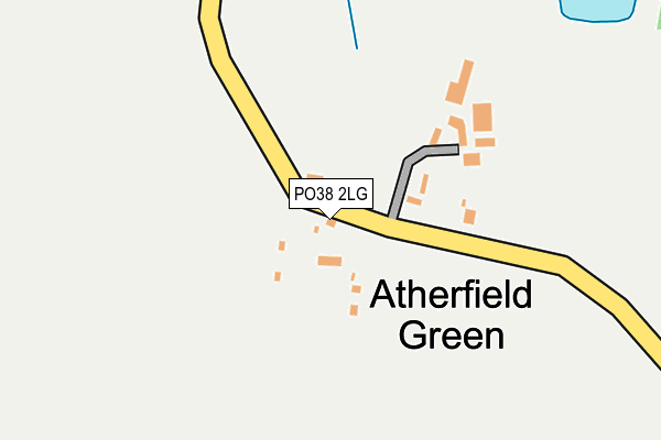 PO38 2LG map - OS OpenMap – Local (Ordnance Survey) PO38 2LG map - OS OpenMap – Local (Ordnance Survey)