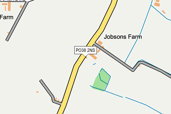 PO38 2NS map - OS OpenMap – Local (Ordnance Survey) PO38 2NS map - OS OpenMap – Local (Ordnance Survey)