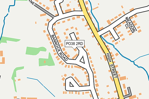 PO38 2RD map - OS OpenMap – Local (Ordnance Survey) PO38 2RD map - OS OpenMap – Local (Ordnance Survey)