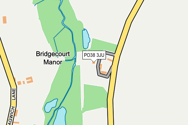 PO38 3JU map - OS OpenMap – Local (Ordnance Survey) PO38 3JU map - OS OpenMap – Local (Ordnance Survey)