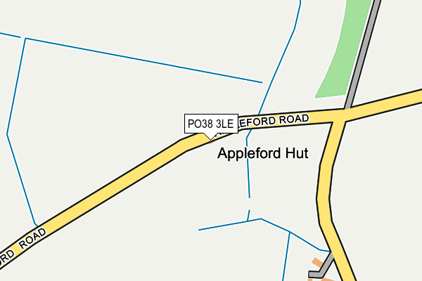 PO38 3LE map - OS OpenMap – Local (Ordnance Survey) PO38 3LE map - OS OpenMap – Local (Ordnance Survey)