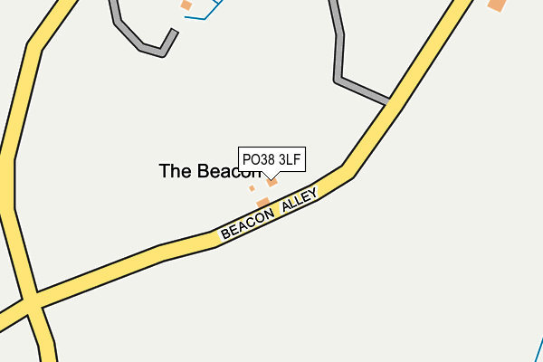PO38 3LF map - OS OpenMap – Local (Ordnance Survey) PO38 3LF map - OS OpenMap – Local (Ordnance Survey)