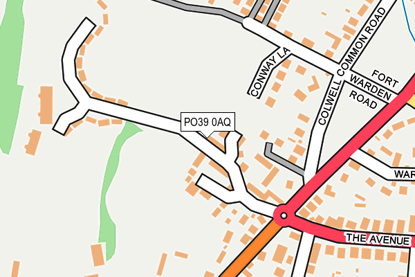 PO39 0AQ map - OS OpenMap – Local (Ordnance Survey) PO39 0AQ map - OS OpenMap – Local (Ordnance Survey)