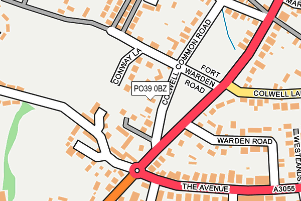PO39 0BZ map - OS OpenMap – Local (Ordnance Survey) PO39 0BZ map - OS OpenMap – Local (Ordnance Survey)