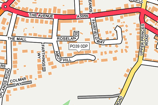 PO39 0DP map - OS OpenMap – Local (Ordnance Survey) PO39 0DP map - OS OpenMap – Local (Ordnance Survey)