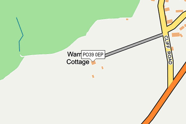 PO39 0EP map - OS OpenMap – Local (Ordnance Survey) PO39 0EP map - OS OpenMap – Local (Ordnance Survey)