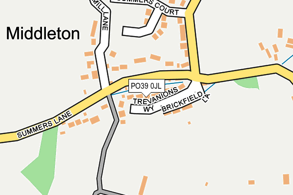 PO39 0JL map - OS OpenMap – Local (Ordnance Survey) PO39 0JL map - OS OpenMap – Local (Ordnance Survey)