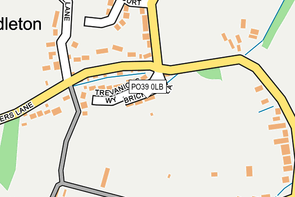 PO39 0LB map - OS OpenMap – Local (Ordnance Survey) PO39 0LB map - OS OpenMap – Local (Ordnance Survey)