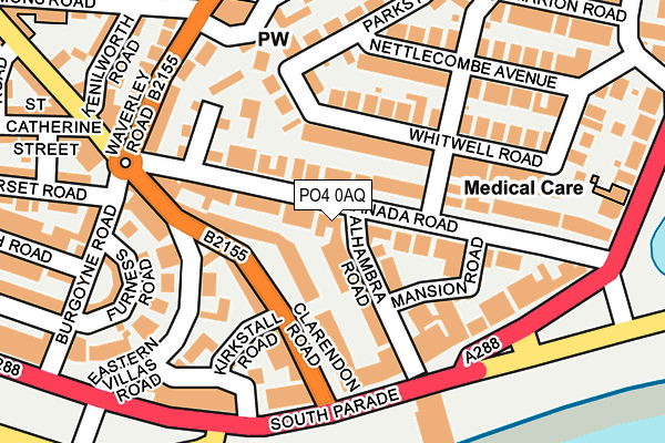 PO4 0AQ map - OS OpenMap – Local (Ordnance Survey) PO4 0AQ map - OS OpenMap – Local (Ordnance Survey)