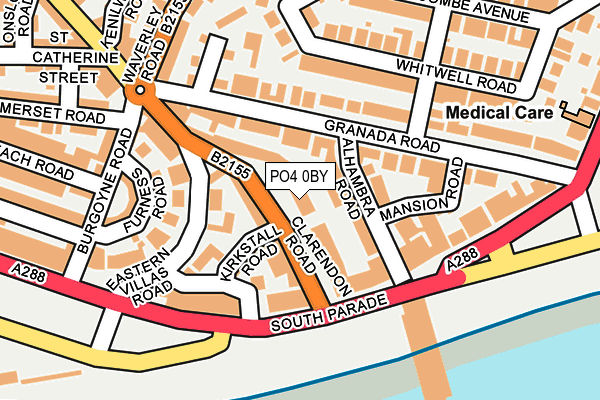 PO4 0BY map - OS OpenMap – Local (Ordnance Survey) PO4 0BY map - OS OpenMap – Local (Ordnance Survey)
