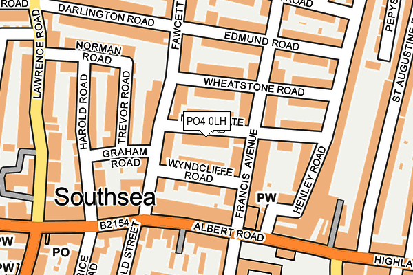 PO4 0LH map - OS OpenMap – Local (Ordnance Survey) PO4 0LH map - OS OpenMap – Local (Ordnance Survey)