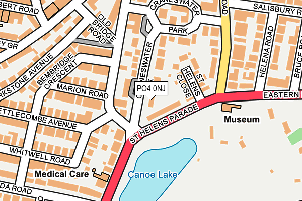 PO4 0NJ map - OS OpenMap – Local (Ordnance Survey) PO4 0NJ map - OS OpenMap – Local (Ordnance Survey)