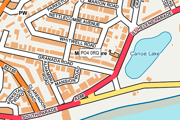 PO4 0RQ map - OS OpenMap – Local (Ordnance Survey) PO4 0RQ map - OS OpenMap – Local (Ordnance Survey)