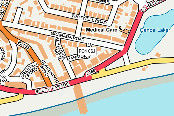 PO4 0SJ map - OS OpenMap – Local (Ordnance Survey) PO4 0SJ map - OS OpenMap – Local (Ordnance Survey)