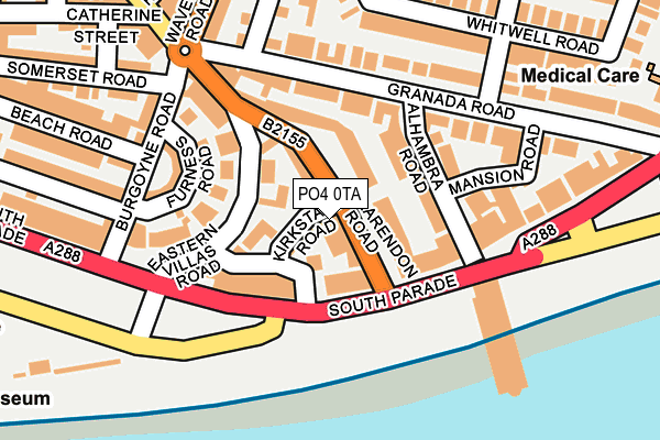 PO4 0TA map - OS OpenMap – Local (Ordnance Survey) PO4 0TA map - OS OpenMap – Local (Ordnance Survey)