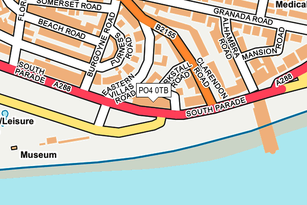 PO4 0TB map - OS OpenMap – Local (Ordnance Survey) PO4 0TB map - OS OpenMap – Local (Ordnance Survey)