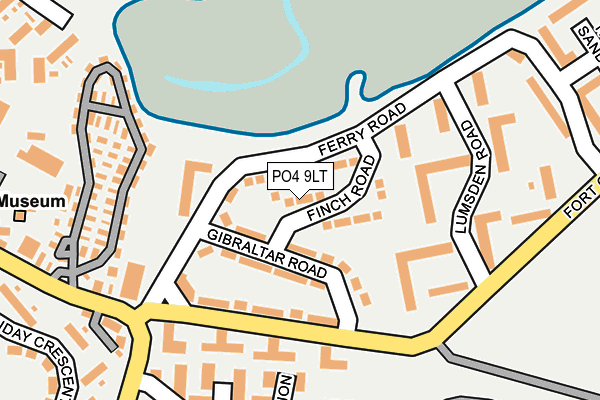 PO4 9LT map - OS OpenMap – Local (Ordnance Survey) PO4 9LT map - OS OpenMap – Local (Ordnance Survey)