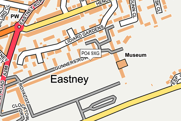PO4 9XG map - OS OpenMap – Local (Ordnance Survey) PO4 9XG map - OS OpenMap – Local (Ordnance Survey)