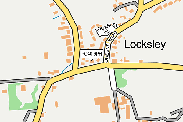 PO40 9PH map - OS OpenMap – Local (Ordnance Survey) PO40 9PH map - OS OpenMap – Local (Ordnance Survey)