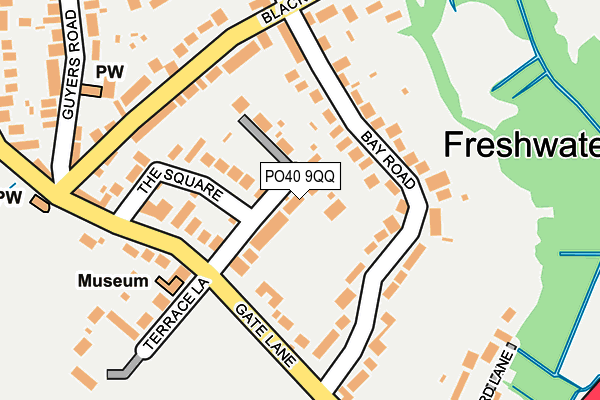 PO40 9QQ map - OS OpenMap – Local (Ordnance Survey) PO40 9QQ map - OS OpenMap – Local (Ordnance Survey)
