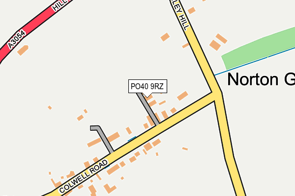 PO40 9RZ map - OS OpenMap – Local (Ordnance Survey) PO40 9RZ map - OS OpenMap – Local (Ordnance Survey)