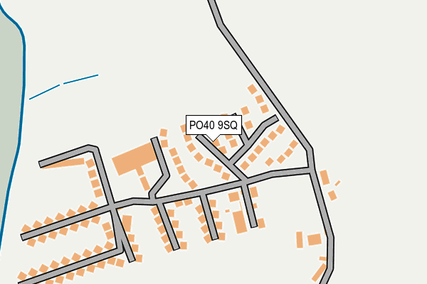 PO40 9SQ map - OS OpenMap – Local (Ordnance Survey) PO40 9SQ map - OS OpenMap – Local (Ordnance Survey)