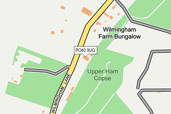 PO40 9UQ map - OS OpenMap – Local (Ordnance Survey) PO40 9UQ map - OS OpenMap – Local (Ordnance Survey)