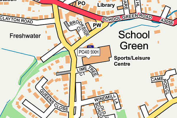 PO40 9XH map - OS OpenMap – Local (Ordnance Survey) PO40 9XH map - OS OpenMap – Local (Ordnance Survey)