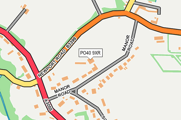 PO40 9XR map - OS OpenMap – Local (Ordnance Survey) PO40 9XR map - OS OpenMap – Local (Ordnance Survey)