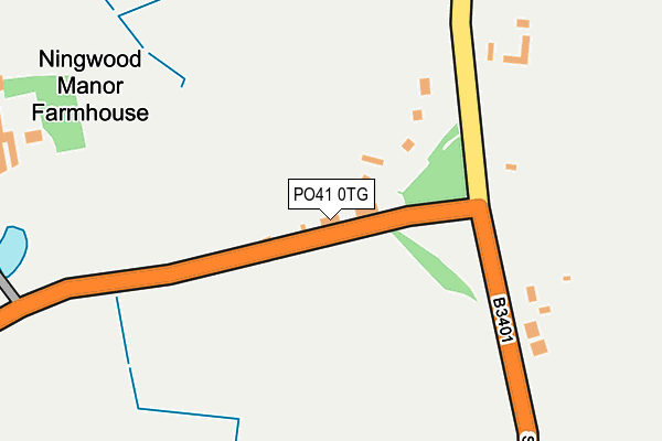 PO41 0TG map - OS OpenMap – Local (Ordnance Survey) PO41 0TG map - OS OpenMap – Local (Ordnance Survey)