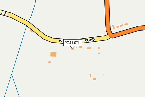 PO41 0TL map - OS OpenMap – Local (Ordnance Survey) PO41 0TL map - OS OpenMap – Local (Ordnance Survey)