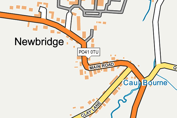 PO41 0TU map - OS OpenMap – Local (Ordnance Survey) PO41 0TU map - OS OpenMap – Local (Ordnance Survey)