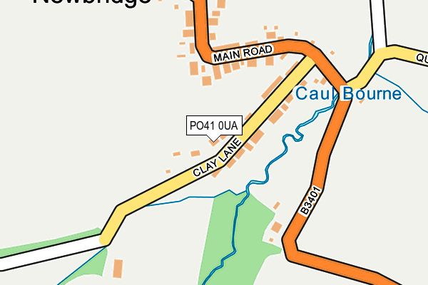 PO41 0UA map - OS OpenMap – Local (Ordnance Survey) PO41 0UA map - OS OpenMap – Local (Ordnance Survey)
