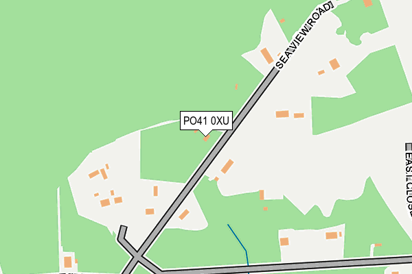 PO41 0XU map - OS OpenMap – Local (Ordnance Survey) PO41 0XU map - OS OpenMap – Local (Ordnance Survey)