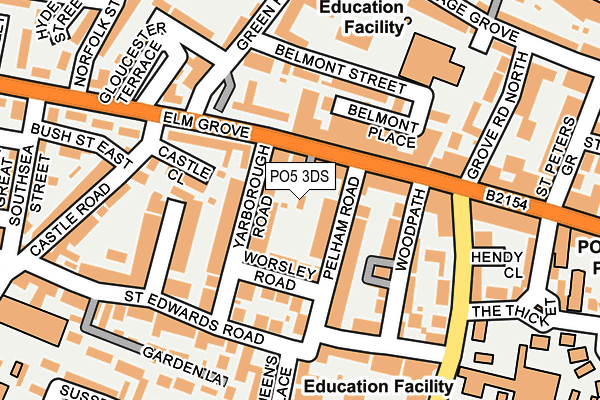 PO5 3DS map - OS OpenMap – Local (Ordnance Survey) PO5 3DS map - OS OpenMap – Local (Ordnance Survey)
