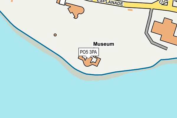 PO5 3PA map - OS OpenMap – Local (Ordnance Survey) PO5 3PA map - OS OpenMap – Local (Ordnance Survey)