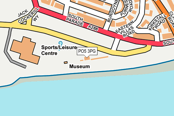 PO5 3PG map - OS OpenMap – Local (Ordnance Survey) PO5 3PG map - OS OpenMap – Local (Ordnance Survey)