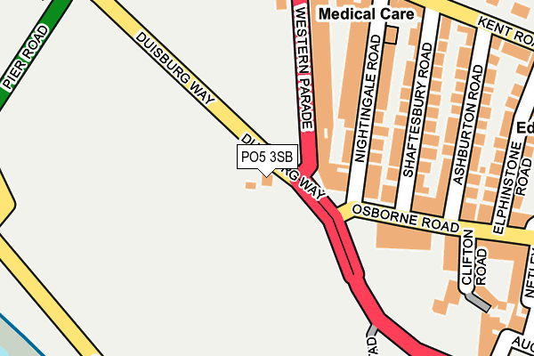 PO5 3SB map - OS OpenMap – Local (Ordnance Survey) PO5 3SB map - OS OpenMap – Local (Ordnance Survey)