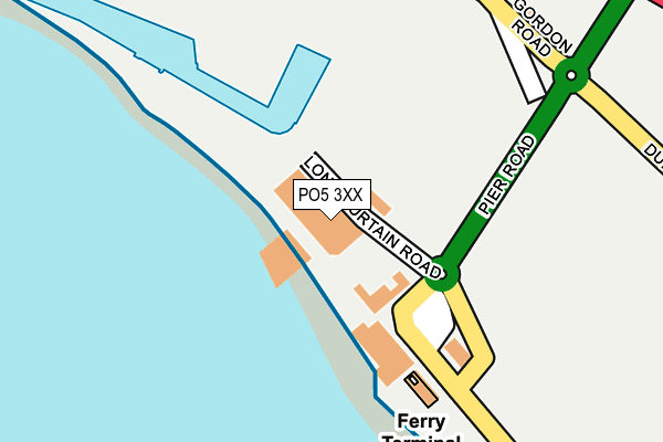 PO5 3XX map - OS OpenMap – Local (Ordnance Survey) PO5 3XX map - OS OpenMap – Local (Ordnance Survey)