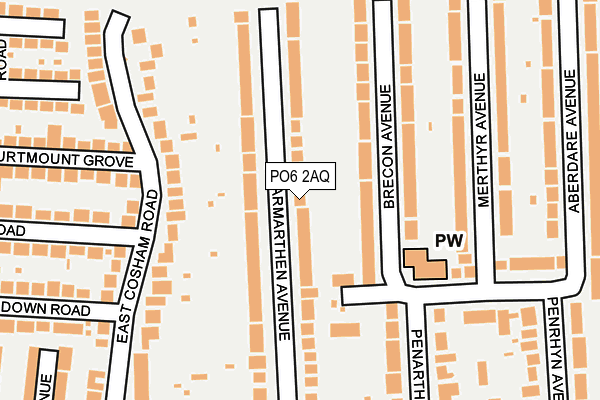 PO6 2AQ map - OS OpenMap – Local (Ordnance Survey) PO6 2AQ map - OS OpenMap – Local (Ordnance Survey)