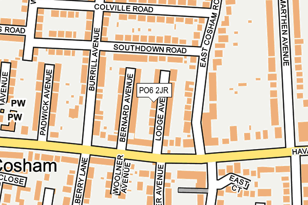 PO6 2JR map - OS OpenMap – Local (Ordnance Survey) PO6 2JR map - OS OpenMap – Local (Ordnance Survey)