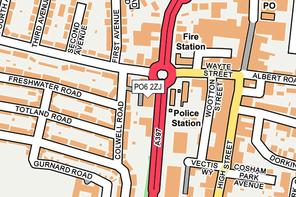 PO6 2ZJ map - OS OpenMap – Local (Ordnance Survey) PO6 2ZJ map - OS OpenMap – Local (Ordnance Survey)