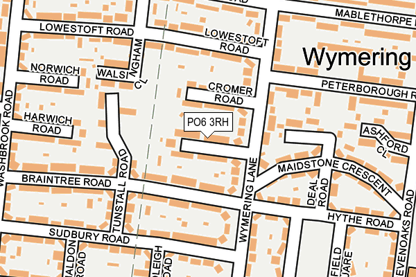 PO6 3RH map - OS OpenMap – Local (Ordnance Survey) PO6 3RH map - OS OpenMap – Local (Ordnance Survey)