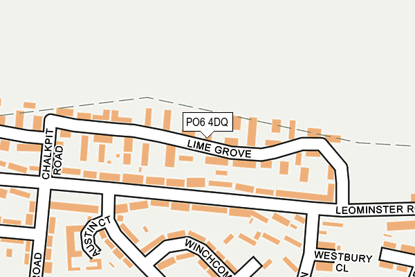 PO6 4DQ map - OS OpenMap – Local (Ordnance Survey) PO6 4DQ map - OS OpenMap – Local (Ordnance Survey)