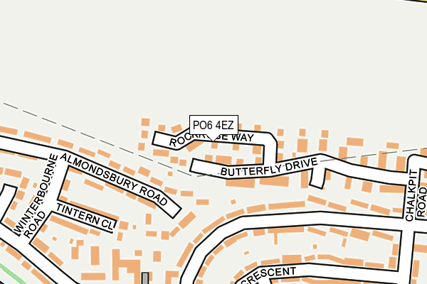 PO6 4EZ map - OS OpenMap – Local (Ordnance Survey) PO6 4EZ map - OS OpenMap – Local (Ordnance Survey)