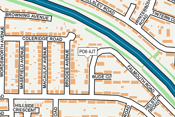 PO6 4JT map - OS OpenMap – Local (Ordnance Survey) PO6 4JT map - OS OpenMap – Local (Ordnance Survey)