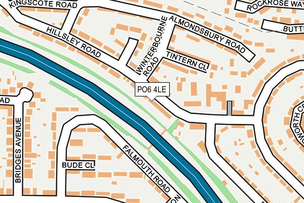 PO6 4LE map - OS OpenMap – Local (Ordnance Survey) PO6 4LE map - OS OpenMap – Local (Ordnance Survey)