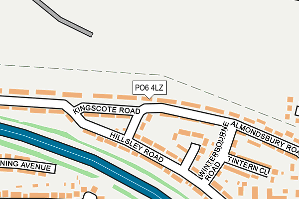 PO6 4LZ map - OS OpenMap – Local (Ordnance Survey) PO6 4LZ map - OS OpenMap – Local (Ordnance Survey)