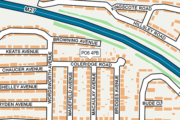 PO6 4PB map - OS OpenMap – Local (Ordnance Survey) PO6 4PB map - OS OpenMap – Local (Ordnance Survey)